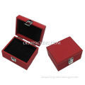 Red Color Leather Watch Display Case (KZPBH002)